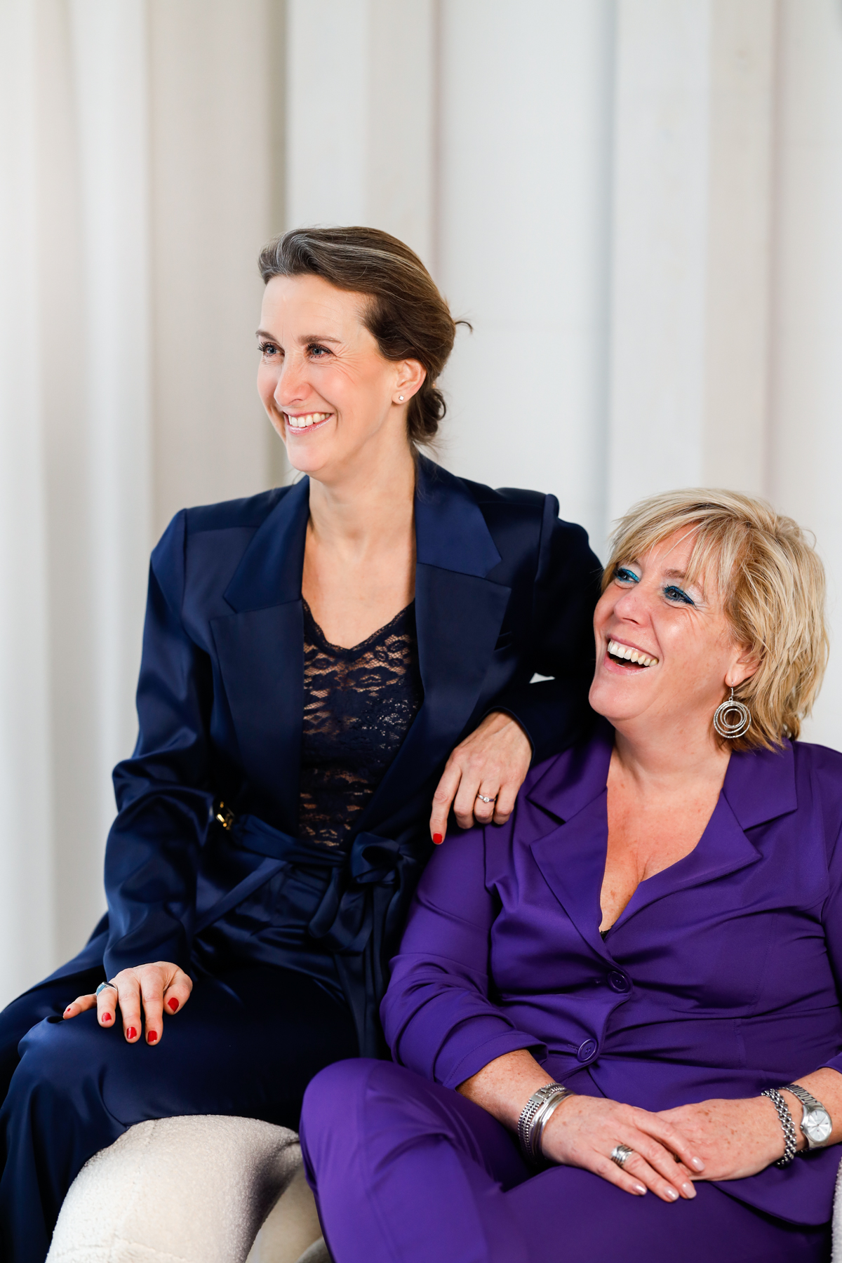 Mascha en Mireille samen