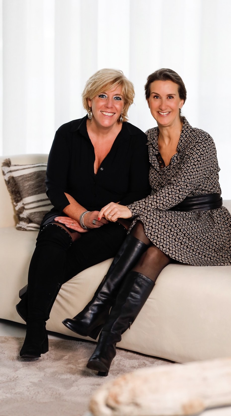 Mascha en Mireille, oprichters van Life Force Factory