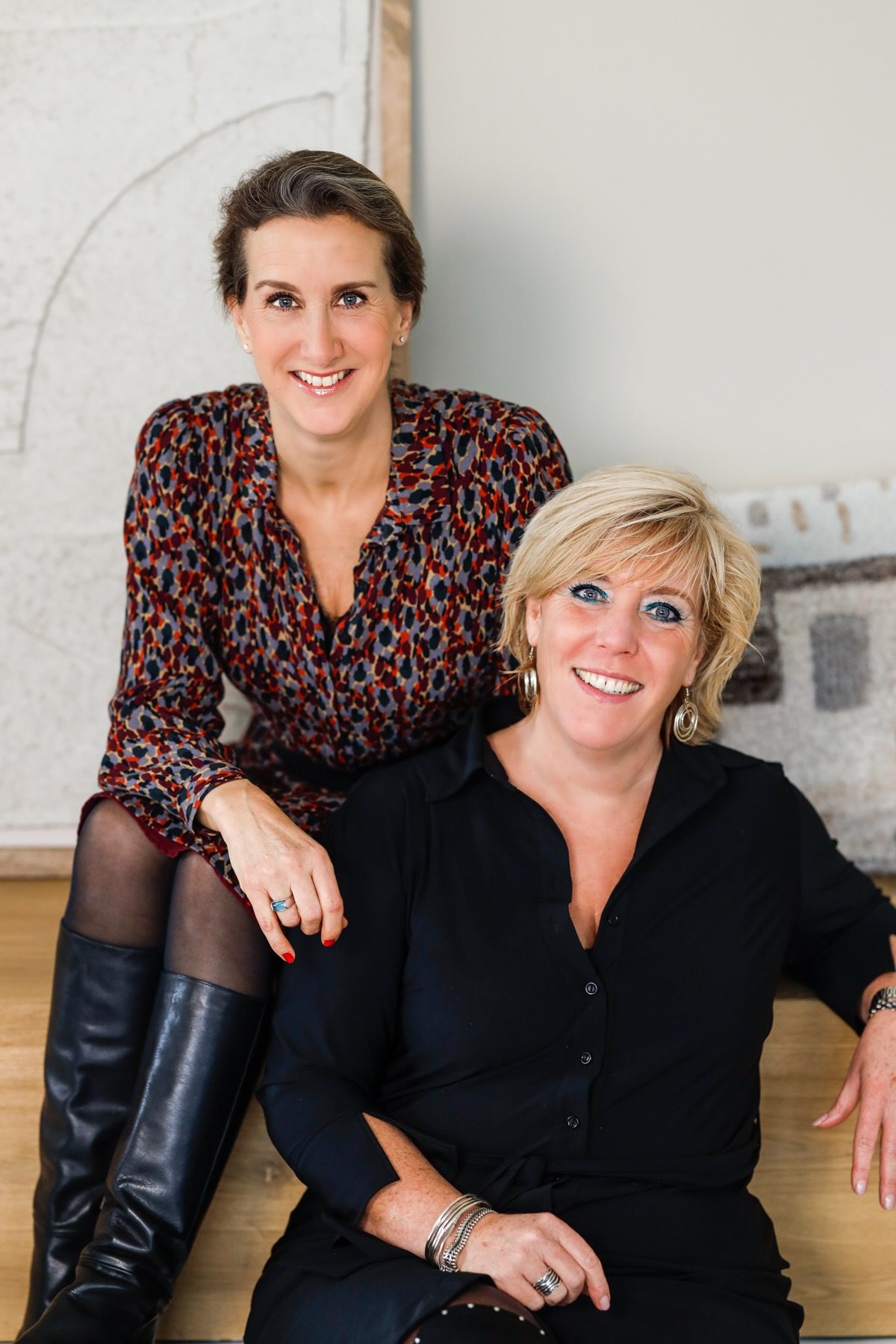 Mascha en Mireille samen