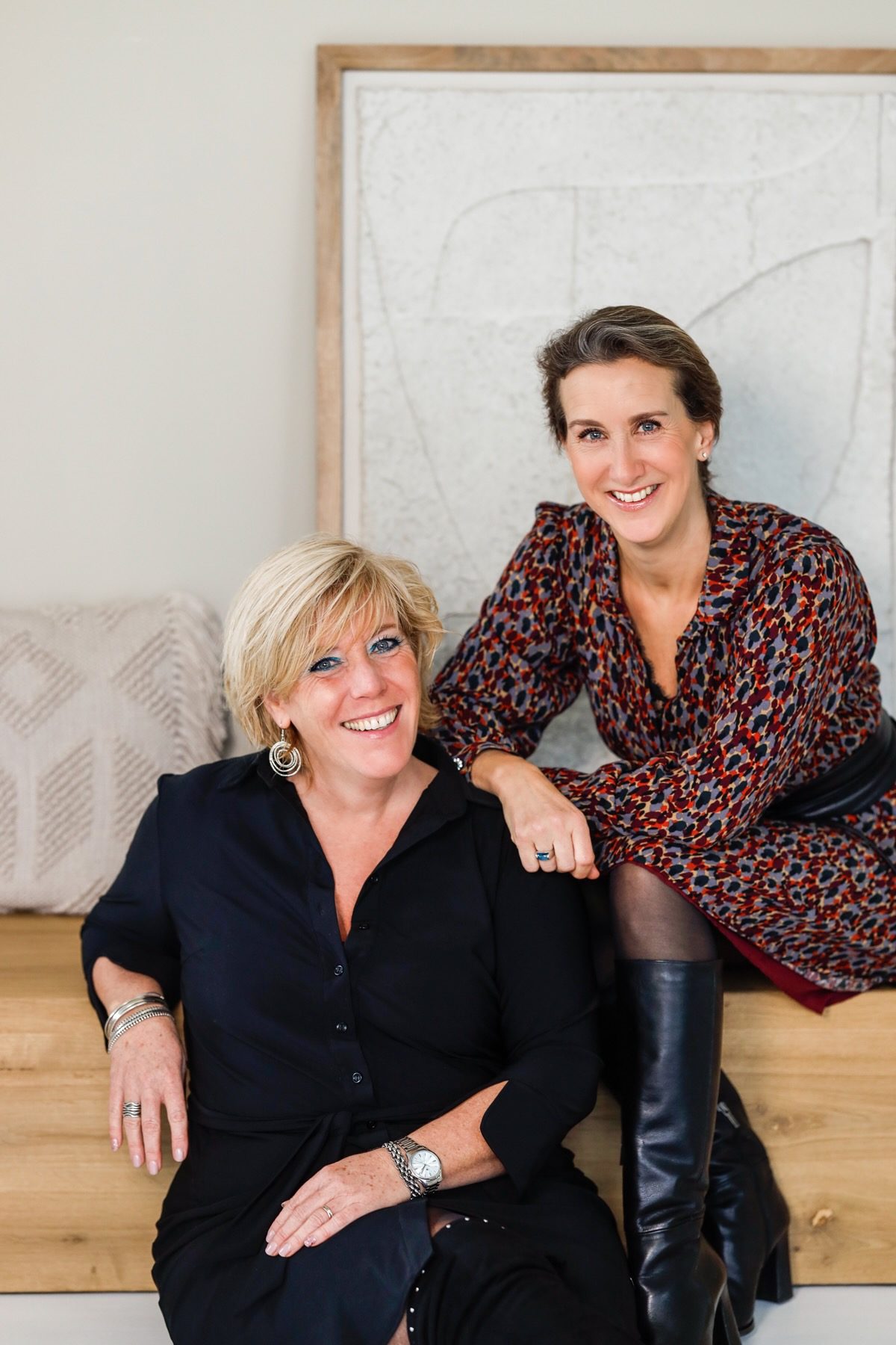 Mascha en Mireille in gesprek